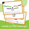 image:imageLearning Resources Tumble Trax Magnetic Marble Run  STEM Toys Marble Runs for Kids 48 Marbles for Kids Gravity Maze Marbles Game Ball Maze Toy STEM Magnetic Track ToyMagnetic Marble Run