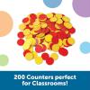 image:imageLearning Resources TwoColor Counters RedYellow Educational Counting Sorting and Patterning Family Counters Set of 200 Grades K Ages 5Counters