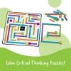 image:imageLearning Resources iTrax Critical Thinking Game  69 Pieces Ages 6 Brainteaser Games for Kids Develops Critical Thinking Skills Board Games