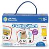 image:imageLearning Resources 3Letter Word Puzzle Cards Kindergarten Readniness Self Correcting Puzzles Ages 3