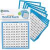 image:imageLearning Resources Laminated Hundred Boards  10 Pieces DryErase Counting Aid Teaching Supplies Math Boards for KidsCounting Aid