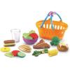 image:imageLearning Resources New Sprouts Breakfast Foods Basket  16 Pieces Ages 18 months Pretend Play Food for Toddlers Toddler Kitchen Toys Preschool Learning ToysDinner Basket