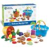image:imageLearning Resources New Sprouts Deluxe Market Set  Pretend Play Kitchen Fruit Basket Toddler Outdoor Play Food Toys Kids Playset Shopping Basket Fine Motor Skills Montessori Sensory Cooking