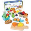 image:imageLearning Resources New Sprouts FarmtoTable Fresh Market  Pretend Play Food for Kids Grocery and Kitchen Play Toys Toddler Fine Motor Skills Montessori Activities Gifts for Boys and Girls