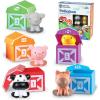 image:imageLearning Resources Peekaboo Learning Farm  Farm Animals for Toddlers Educational Fine Motor Montessori Sets Toddler Animal Toys Counting Sorting amp Matching Barn Animal Toy Little Animal FiguresLearning Farm