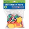 image:imageLearning Resources Plastic Pattern Blocks 5cm Counting amp Sorting Early Math Concepts Set of 100 Blocks Grades PreKAges 3