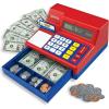 image:imageLearning Resources Pretend amp Play Calculator Cash Register Toy  Gift for Kids Toddler Toys Play Money amp Credit Card Shopping Store Playset Educational Preschool ActivitiesBlue  Red