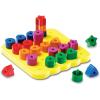 image:imageLearning Resources Stacking Shapes Pegboard Toddler ActivityFine Motor Toy Gifts for Boys and Girls 27 Piece Set Ages 2