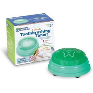 image:imageLearning Resources 2 Minute Toothbrushing Timer  Toothbrush Timer for Kids Timers for Kids Bathroom Toddler Teeth Brushing Button Visual Countdown for Tooth Brushing