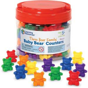 image:imageLearning Resources Baby Bear Counters  102 Pieces Ages 3  Grades PreK Toddler Learning Toys Counters for Kids Counting Manipulatives Teddy Bear CountersCounters