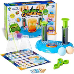 image:imageLearning Resources Beaker Creatures Liquid Reactor Super Lab  STEM Toys Science Classroom Must Haves Activities  Physics and Chemistry Set Homeschool Supplies Birthday Gift for Boys and GirlsReactor Super Lab