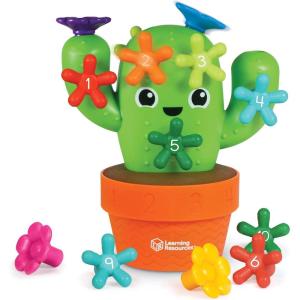 image:imageLearning Resources Carlos the Pop amp Count Cactus  16 Pieces Age 18 Months Toddler Montessori Toys Stacking Shape Sorting And Matching Skill Activities Educational Games