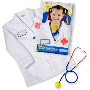 image:imageLearning Resources Doctor Play Set  3 Pieces Ages 3 Pretend Costume for Kids Preschool Games Gifts for Boys and Girls