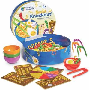 image:imageLearning Resources Noodle Knockout Fine Motor Game  Games for Kids Ages 48 Toddler Board Game Educational Matching Kids Games Preschool and Kindergarten Classroom Game Gifts for ToddlersFine Motor Game