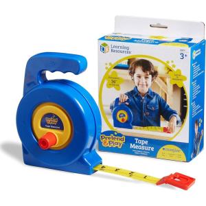 image:imageLearning Resources Pretend Play 3 Long Tape Measure  Kids Construction Toys Preschool Activities Pretend Play For Toddlers  Height Measurement Counting Tool Fine Motor Skills HomeschoolTape Measure  3 Feet