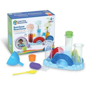 image:imageLearning Resources Rainbow Reactions  14 Pieces Ages 4 Preschool Science Lab Experiments for Kids STEM Toys for Boys and Girls