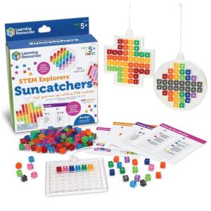 image:imageLearning Resources STEM Explorers Suncatchers  STEM Building Art Crafts Creative Educational Toys for Boys and Girls Art for Kids Ages 5 Arts and Crafts Set STEAM Activities