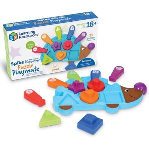 image:imageLearning Resources Spike the Fine Motor Hedgehog Sensory Tree House  7 Pieces Ages 18 months Fine Motor and Sensory Toy Toddler Educational Toys Montessori ToysPuzzle Mate