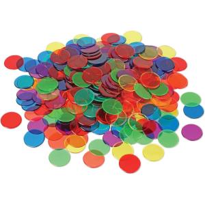 image:imageLearning Resources Transparent Color Counting Chips  250 Pieces Ages 5 Math Counters for Kids Counting Chips Perfect for Bingo Games