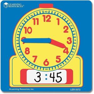 image:imageLearning Resources Write and Wipe Student Clocks  Help Kids Practice Time Math Manipulatives Homeschool Classroom Must Haves Set of 10