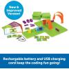 image:imageLearning Resources Code amp Go Robot Mouse Activity Set Rechargeable ScreenFree Early Coding Toy for Kids Interactive STEM Coding Pet Ages 4 83 Pieces