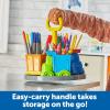 image:imageLearning Resources CreateaSpace Kiddy Center Trucks  5 Pieces Age 3 Kids Art Supply Storage Caddy Playroom and Classroom Organization School Supplies OrganizerTrucks