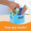 image:imageLearning Resources CreateaSpace Storage Mini Center Blue  Desk Caddy Organizer for Kids Art Supplies Classroom Organizer Homeschool Supply Organizers and Classroom Storage Marker HolderBlue