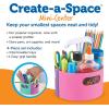 image:imageLearning Resources CreateaSpace Storage Mini Center Pink  Classroom Craft Keeper Maker Space Small Storage Teacher Organizer Home School Accessories 4 Piece Set