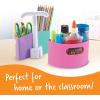 image:imageLearning Resources CreateaSpace Storage Mini Center Pink  Classroom Craft Keeper Maker Space Small Storage Teacher Organizer Home School Accessories 4 Piece Set