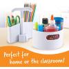 image:imageLearning Resources CreateaSpace Storage Mini Center White  Desk Organizer for Kids Homeschool Caddy Back to School Classroom Must Haves