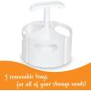 image:imageLearning Resources CreateaSpace Storage Mini Center White  Desk Organizer for Kids Homeschool Caddy Back to School Classroom Must Haves