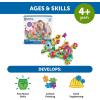 image:imageLearning Resources Gears Gears Gears Space Explorers Building Set  77 Pieces Ages 4 STEM Activities Fine Motor Skills Toddler Explorer Kit Science and Construction Boys and Girls GiftsBuilding set