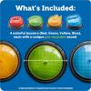 image:imageLearning Resources Lights and Sounds Buzzers  Classroom Must Haves Supplies Kids Toys Sound Effect Button Family Game Shows For Trivia Participation Tools Boys and Girls Birthday GiftsLights  Sounds Buzzers