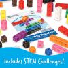 image:imageLearning Resources MathLink Cubes Big Builders  Math Manipulatives Kindergarten Games Pattern Building Blocks Counting Blocks STEM Sets Classroom Counters Fine Motor Skills Gifts For Kids