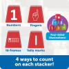 image:imageLearning Resources Number Stackers  Math Manipulatives Addition and Subtraction Flash Cards Counting Activities Montessori Fine Motor Skills Problem Solving Classroom Must Haves Gifts for Kids