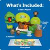 image:imageLearning Resources Peeksville Learning Jungle Playset Animal Kingdom Figurines Zoo Toy Tiger Lion Animals Fine Motor Skills For Kids Toddler Gifts For Girls And Boys
