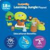 image:imageLearning Resources Peeksville Learning Jungle Playset Animal Kingdom Figurines Zoo Toy Tiger Lion Animals Fine Motor Skills For Kids Toddler Gifts For Girls And Boys