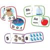 image:imageLearning Resources Preschool Puzzle Cards ABCs Counting amp 3Letter Words Ages 3
