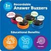 image:imageLearning Resources Recordable Answer Buzzers  Classroom Must Haves Supplies Kids Toys Sound Effect Button Family Game Shows For Trivia Participation Tools Boys and Girls Birthday Gifts