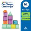 image:imageLearning Resources STEM Explorers GeoShape Challenge  3D Geometry School Shapes Montessor Math Manipulatives Critical Thinking STEM Homeschool Classroom Must Haves Teacher Supplies