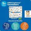 image:imageLearning Resources STEM Explorers Geomakers  58 Pieces Ages 5 STEM Toys for Kids Kindergartner Learning Toys Shapes for Kids1 Count Pack of 1