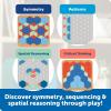 image:imageLearning Resources STEM Explorers Math Mosaics  Geometry Math Manipulatives Montessori Symmetry and Patterning Critical Thinking for Students Fine Motor Skills Puzzle Tile Back to School