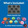 image:imageLearning Resources Smart Snacks Shape Sorting Cupcakes  Toddler Girl and Boys Toys Play Food Toy Kitchen Accesories Fine Motor Skills Preschool Montessori Shape Sorter Kids BirthdaySingle
