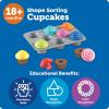 image:imageLearning Resources Smart Snacks Shape Sorting Cupcakes  Toddler Girl and Boys Toys Play Food Toy Kitchen Accesories Fine Motor Skills Preschool Montessori Shape Sorter Kids BirthdaySingle