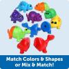 image:imageLearning Resources SnapnLearn Matching Dinos  Dinosaur Toys Mini Plastic Figures Sensory Bin Toddler Travel Games Shape Sorter Preschool Fine Motor Skills Montessori CountingMatching Dinos