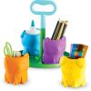 image:imageLearning Resources CreateaSpace Kiddy Center Pets  6 Pieces Ages 3 Kids Art Supply Storage Caddy Playroom and Classroom Organization School Supplies OrganizerMedium