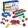 image:imageLearning Resources Super Magnet Lab Kit  119 Pieces Ages 5 STEM Toys for Kindergartner Science Learning Activities for KidsBack to School SuppliesTeacher SuppliesMagnet Lab Kit