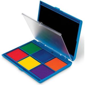 image:imageLearning Resources 7Color Dual Stamp Pad  Washable Ink Pad for Kids Ink Pads for Stamps Stamp Pads for Classroom and Teachers