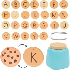 image:imageLearning Resources Alphabet Cookie Jar  ABC Toys for Kids Alphabet Activities Phonics Practice Reading Practice Language Development Toddler Montessori Toys Birthday Gifts for Boys and Girls