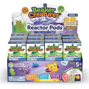 image:imageLearning Resources Beaker Creatures Reactor Pod 24 Pack Pods Homschool Science Alien Collectibles STEM Assorted Colors Ages 5